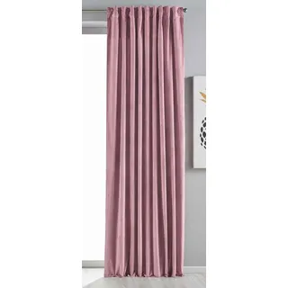 Gardinenbox Milano Schlaufen 235 x 135 cm Altrosa 1 Stück