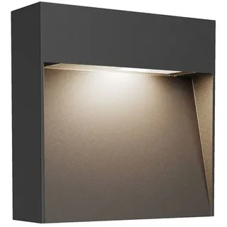 LUCANDE Außenwandleuchte Aluminium 13,0 cm 1 x G9 schwarz