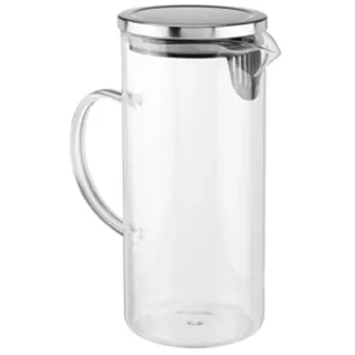 Hi Haushalt International Wasserkrug Kühlschrank Krug, ca. 1,3L Mit Aluminiumdeckel, (1-tlg)