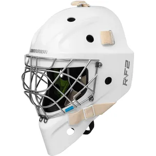 Goalie Maske Warrior Ritual F2 E White Senior S/M - Weiß - S/M