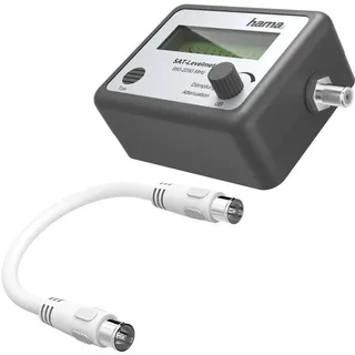 Hama Classic Line Sat-finder Zwei Anschlüsse Audioanzeige