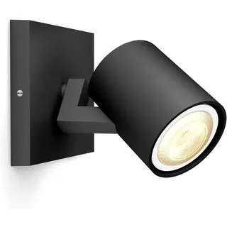 Philips Runner 1er Spot 1 dimmbar GU10 schwarz