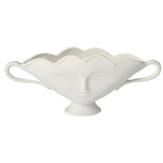 Porzellanvase Jonathan Adler Giuliette klein weiß - Weiß