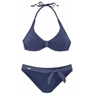 Buffalo Bügel-Bikini Damen Blau 36 Cup D
