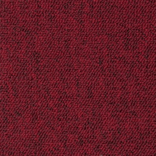 Schatex Selbstliegende Teppichfliesen Rot Schlingenteppich Als Fliesen In 50x50 Cm Für Arbeitszimmer Und Büro Teppichboden Fliesen Als Schlingenware