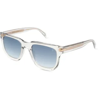 David Beckham DB 7118/S Herren-Sonnenbrille Vollrand Quadratisch Acetat-Gestell, transparent