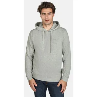 Pierre Cardin Langarmshirt (1-tlg) mit Kordelzug grau M (50)