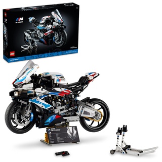 LEGO Technic BMW M 1000 RR Motorrad-Modell, Modellbausatz für Erwachsene, Set als Geschenk zum Basteln für Männer und Frauen, als Home- oder Büro-Deko 42130