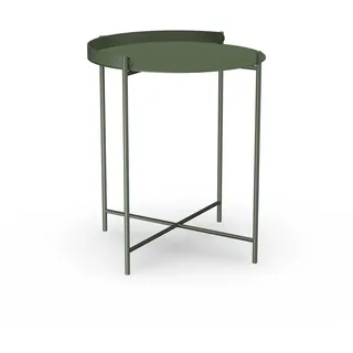 Houe Edge Beistelltisch Ø46,5 cm Olive Green