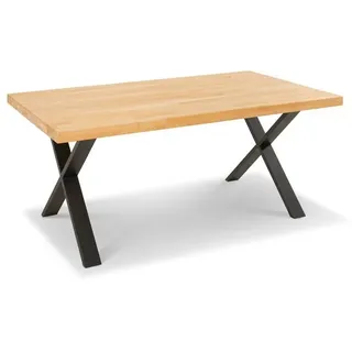 Elfo Esstisch Tim 160 x 100 cm Holz Braun Kernbuche