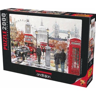 Anatolian 3937 puzzle 2000 pcs. Winter in London by Macneil Studio (2000 Teile)