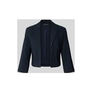Cropped Blazer mit Reverskragen, Marine, 44