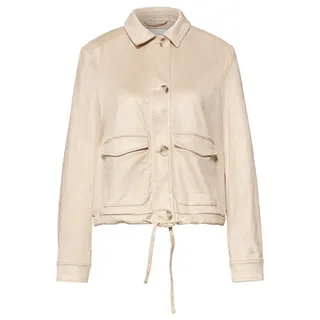 STREET ONE Jacke aus Velours mit Knopfleiste - 44
