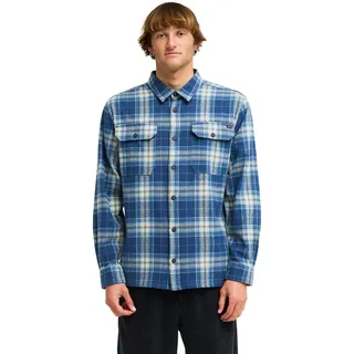 BILLABONG Langarmhemd kariert Blau XL