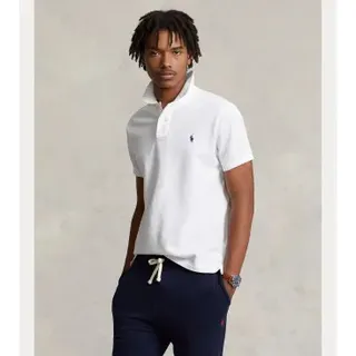 Polo Ralph Lauren für Herren. 710548797001 SS Slim Fit T-Shirt weiß (S), Lässig, Baumwolle, Kurzarm
