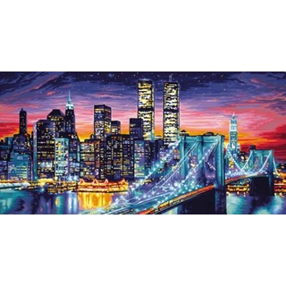 Schipper Malen nach Zahlen - Manhattan bei Nacht 40 x 50cm