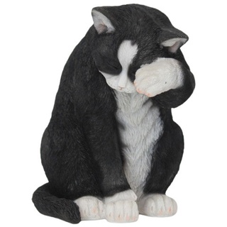 Dekofigur Katze  schwarz 25 x 17,5 x 26,5 cm