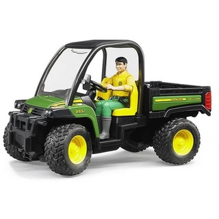 Bruder® Spielzeug-Auto 02490 - John Deere Gator XUV 855D mit Fahrer, Maßstab 1:16, für Kinder ab 4 Jahren grün