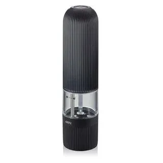 GEFU SPEZIA Pfeffermühle 20,5 cm Schwarz befüllt