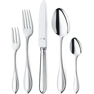 WMF Premiere Besteck Set 12 Personen, Essbesteck 60 teilig, Hohlheftmesser, Cromargan Protect poliert, kratzbeständig, spülmaschinenfest