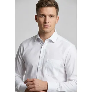 Marvelis Herren, Businesshemd Langarm Modern-Fit,Einfarbig,New Kent - 44