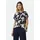 Blusenshirt blau/beige 44