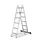 Alu-Vario-Klappleiter 2 x 5 Sprossen (3170105)