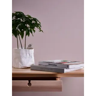 A.S. Création Vliestapete Uni Modern Textil Optik Leinen Struktur Lila 39547-7