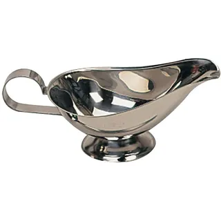 Sauciere 275 ml 185 x 98 x 65 mm Sauce Edelstahl Catering Restaurant