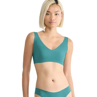 SLOGGI Damen Zero Feel Bralette Ex Bra, Quiet Turquoise02, XS EU