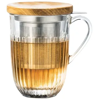 La Rochère Teeset Glas Transparent/Weiß 1-tlg.
