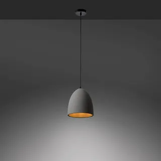 Paul Neuhaus Eton 1-flg. Ø 21 cm rund grau Beton