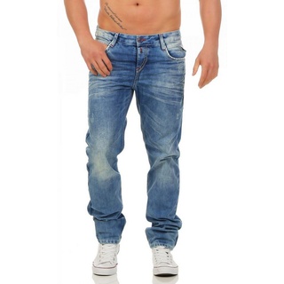 Cipo & Baxx Regular-fit-Jeans Cipo & Baxx C-1068 Regular Fit Herren Jeans W34/L30