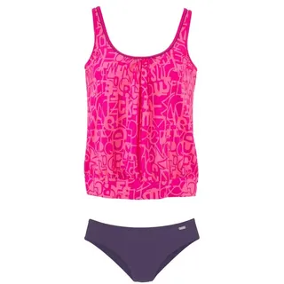 VENICE BEACH Tankini Oversize beere/rosa 36