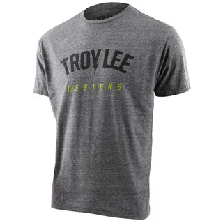 Troy Lee Designs Bolt Kurzarm-t-shirt - Vintage Snow HTR - M