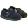 Hüttenschuhe Blau 24