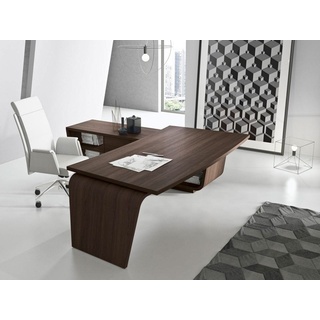 Exklusive Büromöbel Schreibtisch mit Sideboard