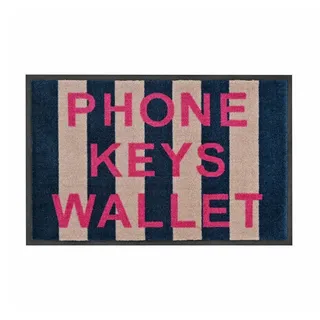 Giftcompany Washables 75 x 50 cm Blau/Beige