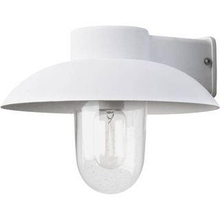 Konstsmide Mani 415-250 Außenwandleuchte Energiesparlampe, LED E27 60W Weiß