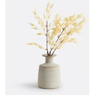 La Redoute Interieurs Vase Serica, Keramik, H. 15,5 Cm taupe