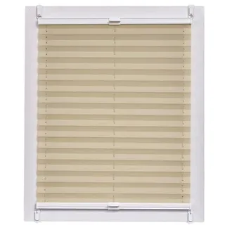 Büscher Sunlines Plissee »Crepe« Lichtschutz 75 cm breit gelb, 75x150 cm