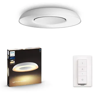 Philips 32613/31/P6 - Hue STILL LED-Dimmleuchte 27W/230V mit Fernbedienung - Weiß