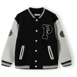 MINOTI Collegejacke Baseballjacke (2y-14y) schwarz 104-110cm