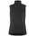 Fleece Weste Schwarz XS