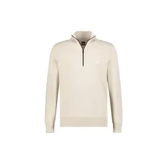 BOSS Orange Herren Troyer beige unifarben, beige, Herbst/Winter 2026/2027