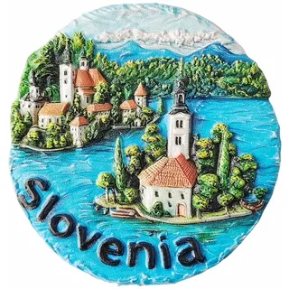 Slowenien Kühlschrankmagnet, Reise-Souvenir, 3D-Kühlschrank, Dekoration, Bastel-Kollektion