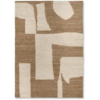 Ferm Living - Piece Teppich, 200 x 300 cm, off-white / toffee
