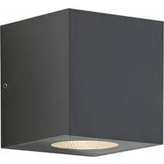 ARCCHIO Außenwandleuchte Aluminium 12,5 cm 2-flammig schwarz