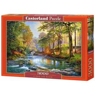 Castorland Puzzle Puzzle Entlang des Flusses 3000 Teile, Puzzleteile
