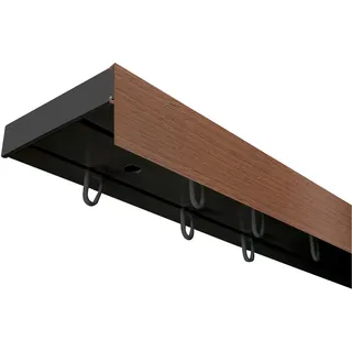 SN DECO GROUP Gardinenschiene SH (1) 2-läufig Ø 7,7 mm 600 cm Schwarz
